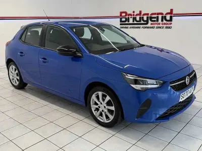 Used Vauxhall Corsa 75 HP (55 kW) 2021 Blue Hatchback