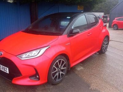 Used Toyota Yaris Hybrid Edition 2020 Orange Hatchback
