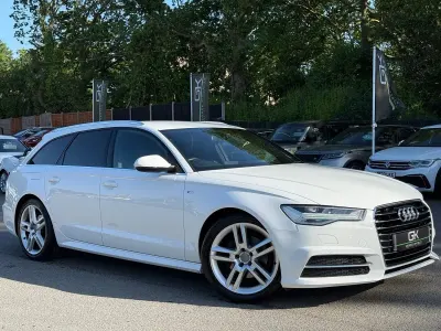 Used Audi A6 S-Line 190 HP (139 kW) 2016 White Estate