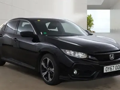 Used Honda Civic EX 129 HP (94 kW) 2017 Black Hatchback