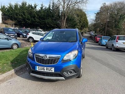 Used Vauxhall Mokka 115 HP (84 kW) 2016 Blue SUV