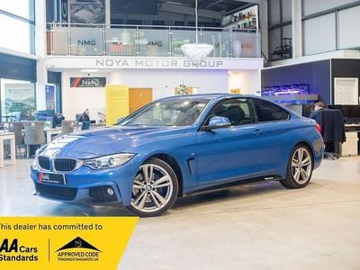Blue Used 2016 BMW 420 M Sport Coupe | £8,899 (Fair price)
