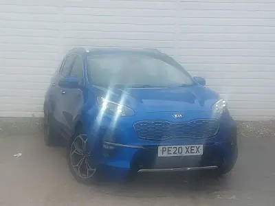Used Kia Sportage GT-Line 2020 Blue SUV
