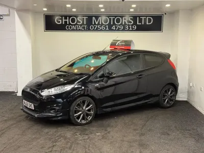 Used Ford Fiesta ST-Line 100 HP (73 kW) 2016 Black Hatchback