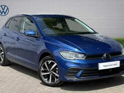 New VW Polo Match 95 HP (69 kW) 2026 Blue Hatchback