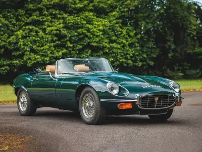 Used Jaguar E-Type 1974 Green Cabriolet