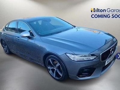 Grey Used 2019 Volvo S90 R-Design Sedan | £14,050 (Fair price)
