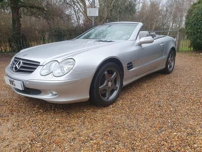 Used Mercedes SL500 2004 Silver Cabriolet