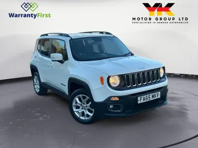 Begagnad Jeep Renegade Longitude 140 HK (102 kW) 2016 Vit SUV