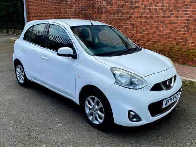 Used Nissan Micra Acenta 2014 White Hatchback