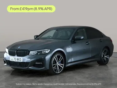 Begagnad BMW 330e M Sport 2020 Grå Sedan