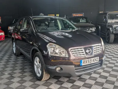 Used Nissan Qashqai Acenta 110 HP (80 kW) 2010 Black SUV