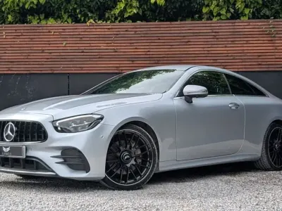 Used Mercedes E220 AMG Line Premium 2021 Silver Coupe