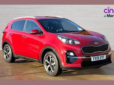 Used Kia Sportage 129 HP (94 kW) 2019 Red SUV