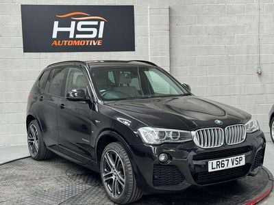 Black Used 2017 BMW X3 M Sport SUV | £13,995 (Fair price)