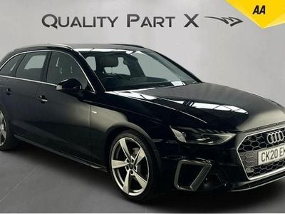 Used Audi A4 S-Line 136 HP (100 kW) 2020 Black Estate
