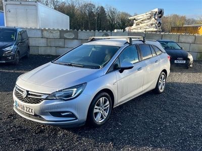 used Vauxhall Astra Sports Tourer (2018/68)Tech Line Nav 1.6CDTi (110PS) Ecotec 5d