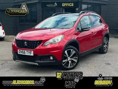 Used Peugeot 2008 GT-line 2017 Red SUV