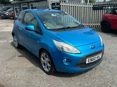 Used Ford Ka Titanium 69 HP (50 kW) 2011 Blue Hatchback