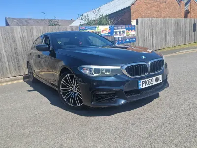 Begagnad BMW 520 M Sport 2019 Svart Sedan
