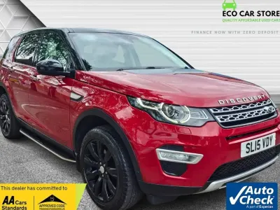 Used Land Rover Discovery Sport HSE Luxury 190 HP (139 kW) 2015 Red SUV