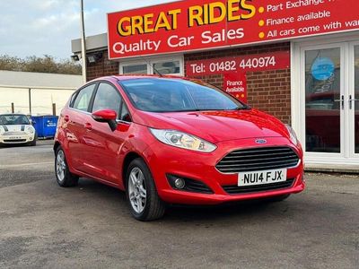 Used Ford Fiesta Zetec 2014 Red Hatchback