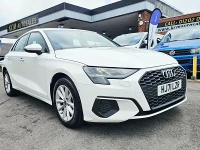 Used Audi A3 110 HP (80 kW) 2021 White Sedan