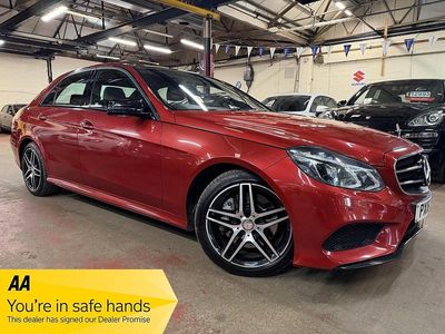 Used Mercedes E350 Premium 2016 Red Sedan
