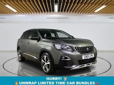 Grey Used 2019 Peugeot 3008 Allure Hatchback | £9,899 (Good price)
