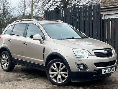 Used Vauxhall Antara 2012 Yellow SUV
