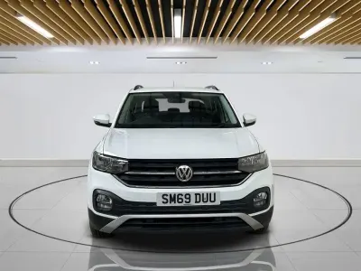 Used VW T-Cross SE 95 HP (69 kW) 2019 White SUV