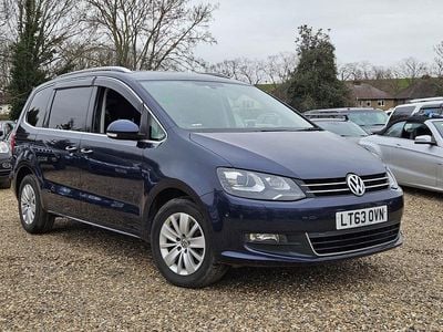 Used VW Sharan SE 150 HP (110 kW) 2013 Blue MPV
