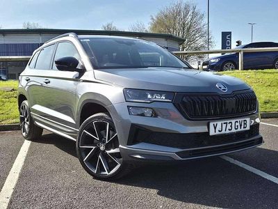 Used Skoda Karoq SportLine 110 HP (80 kW) 2024 Grey SUV