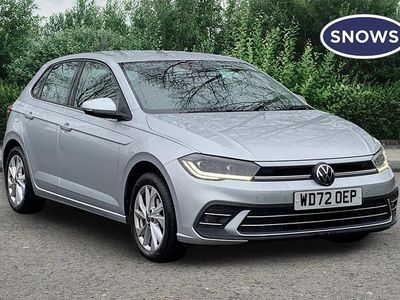 Used VW Polo Style 95 HP (69 kW) 2023 Reflex silver Hatchback