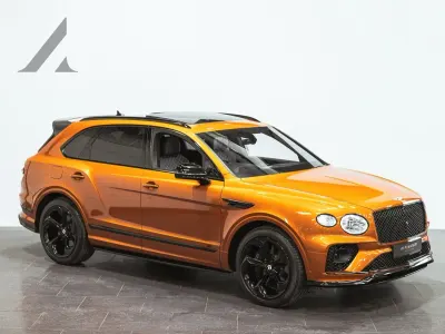 Used Bentley Bentayga 2022 Orange SUV