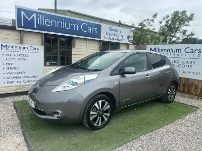 Used Nissan Leaf Tekna 80 kW (109 HP) 2016 Grey Hatchback
