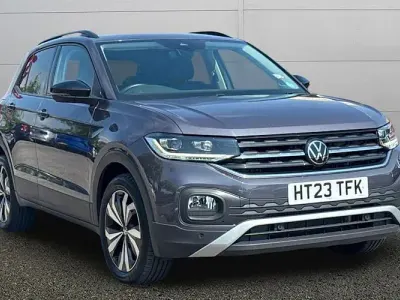 Gebraucht VW T-Cross Black Edition 110 PS (80 kW) 2023 Grau SUV
