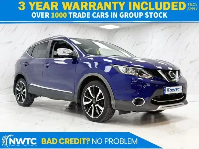 Used Nissan Qashqai Tekna 110 HP (80 kW) 2015 Blue SUV