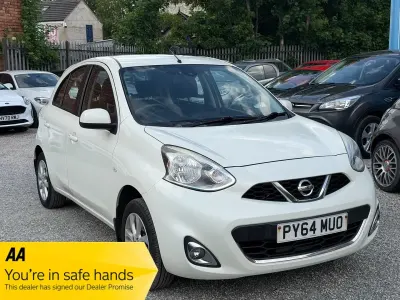 Used Nissan Micra Acenta 80 HP (58 kW) 2014 White Hatchback