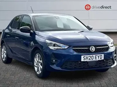 Second-hand Vauxhall Corsa SRi 100 CP (73 kW) 2020 Albastru Hatchback