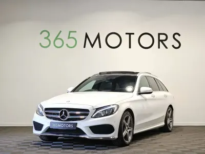 Used Mercedes C250 AMG Line Premium 204 HP (150 kW) 2014 White Estate