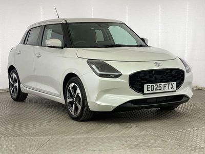 White Used 2025 Suzuki Swift Hatchback | £16,495 (A bit pricey)