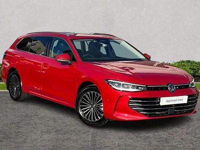 Red Used 2025 VW Passat Elegance Estate | £33,995