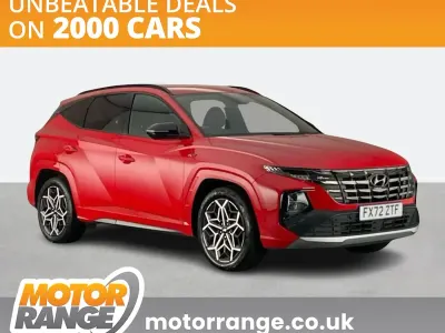 Used Hyundai Tucson N Line 180 HP (132 kW) 2022 Red SUV