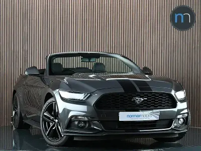 Second-hand Ford Mustang 310 CP (228 kW) 2018 Gri Cabrio