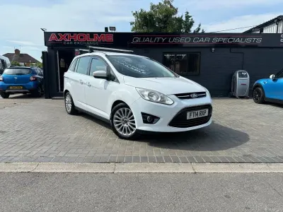 Used Ford Grand C-Max Titanium 2014 White MPV
