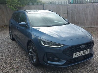 Blue Used 2023 Ford Focus ST-Line X Estate | £19,198 (Fair price)