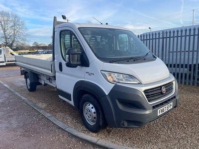 White Used 2017 Fiat Ducato Van | £9,750 (A bit pricey)