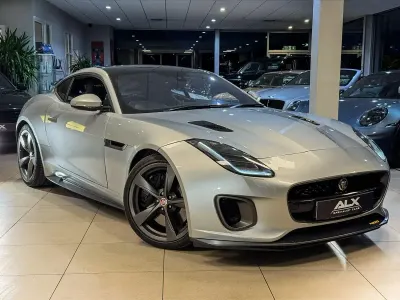 Used Jaguar F-Type Supercharged 400 HP (294 kW) 2017 Silver Coupe