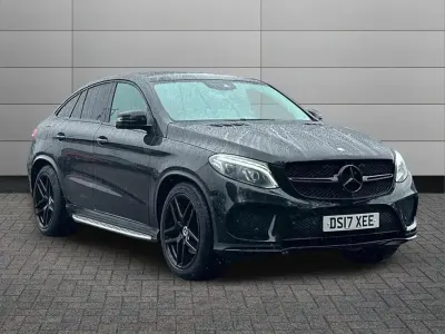 Used Mercedes GLE350 AMG Line Premium Plus 258 HP (189 kW) 2017 Obsidian black SUV